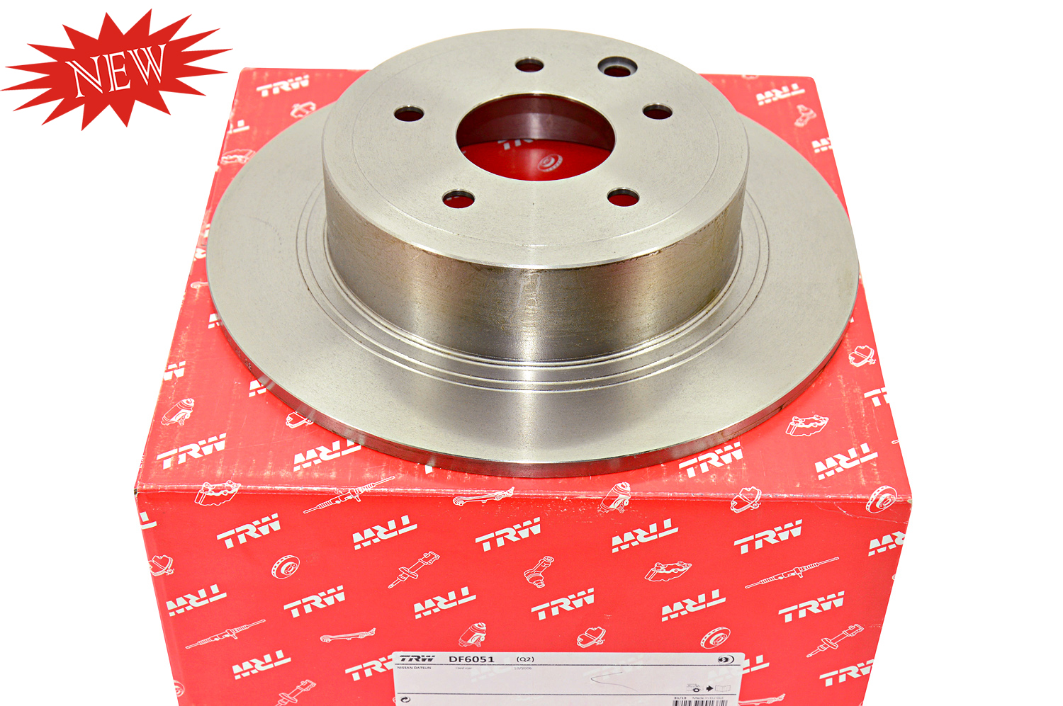 Задний тормозной диск Ниссан Кашкай и Ниссан Теана от TRW в наличии!