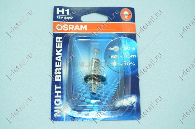 OSRAM H11 NIGHT BREAKER 12V 55W  +90%  лампа галогенная